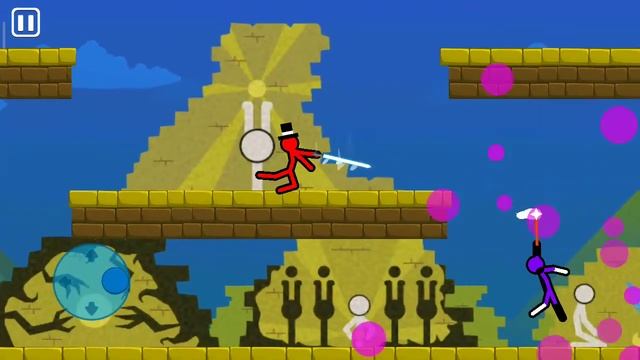 Играю в стикменов(SUPREME DUELIST STIKMAN) смотреть онлайн