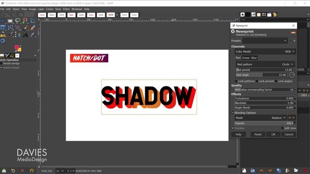 5 Easy and Awesome Text Shadow Effects in GIMP смотреть онлайн