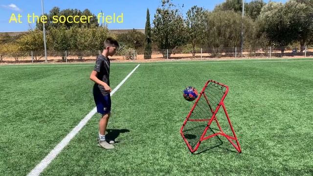 Soccer rebounder for kids - review смотреть онлайн