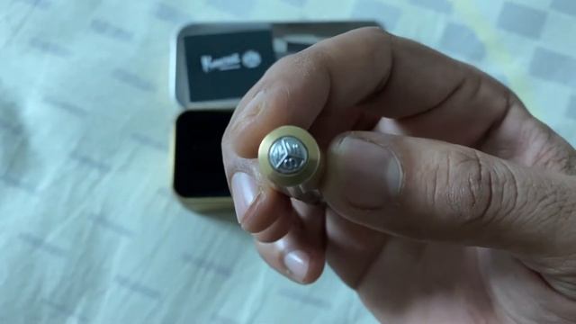 Kaweco Brass sport fountain pen Unboxing смотреть онлайн