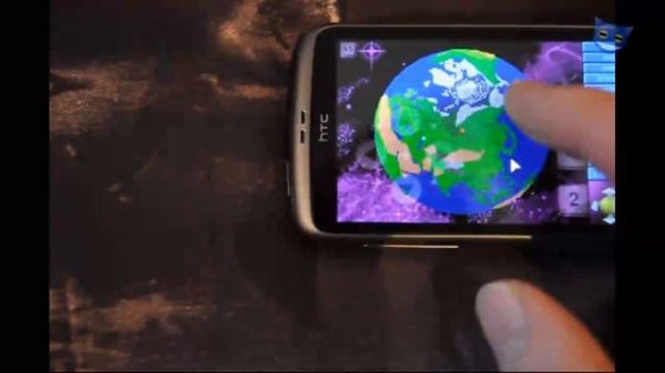 X-Com UFO Defence (Enemy Unknown) Running On Android (HTC Desire) - ADosBox