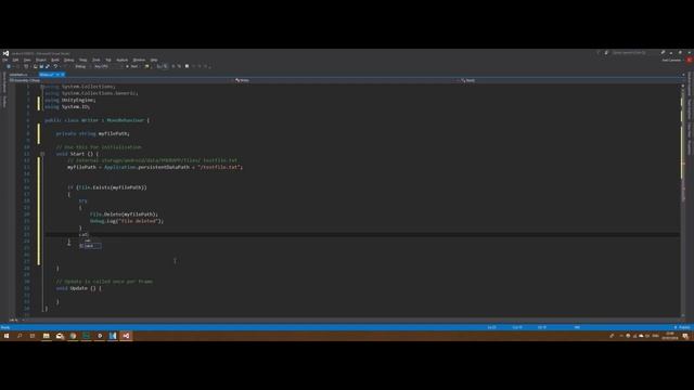 Unity - Android Debugging - Create files on Android смотреть онлайн