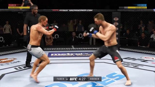Фейбер vs Хукер в UFC 3 в лиге Гризлес смотреть онлайн