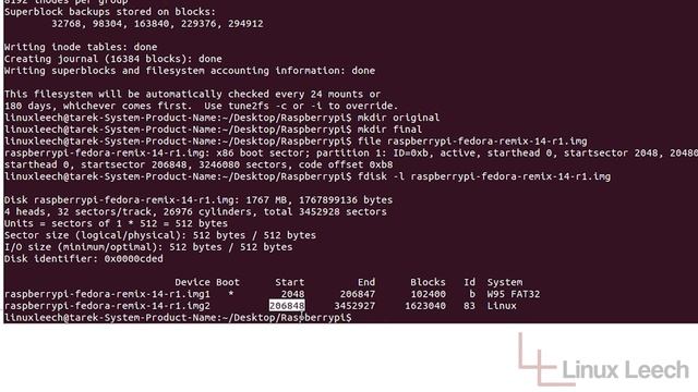 Raspberry pi Fedora remix running in Qemu смотреть онлайн