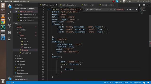 Sencha ext js tutorial #10 checkbox selection in grid смотреть онлайн