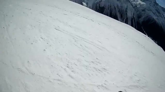 Спуск на лыжах Домбай 2017 смотреть онлайн