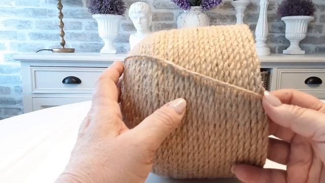 DIY из БУТЫЛИ И ВЕРЕВКИ сделала любимую КОРЗИНУ для хранения смотреть онлайн