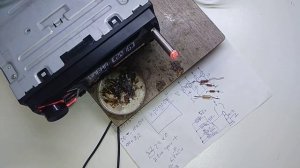 Pioneer DEH-S101UB  подключаем к кнопкам на руле автомобиля