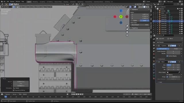Blender 3D Modeling T-34 Tank Timelapse смотреть онлайн