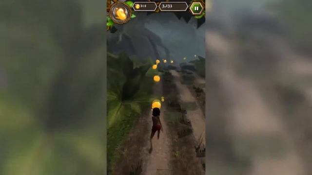 The Jungle Book: Mowgli's Run Android IOS Gameplay Dinsey 3D Endless Runner смотреть онлайн