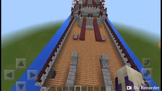 Военный корабль в Майнкрафте