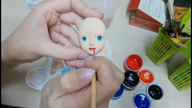 Мастер - класс "Снегурочка" роспись лица смотреть онлайн