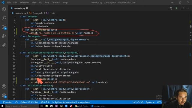 PYTHON Sobreescritura de Métodos (override) [103]???? смотреть онлайн