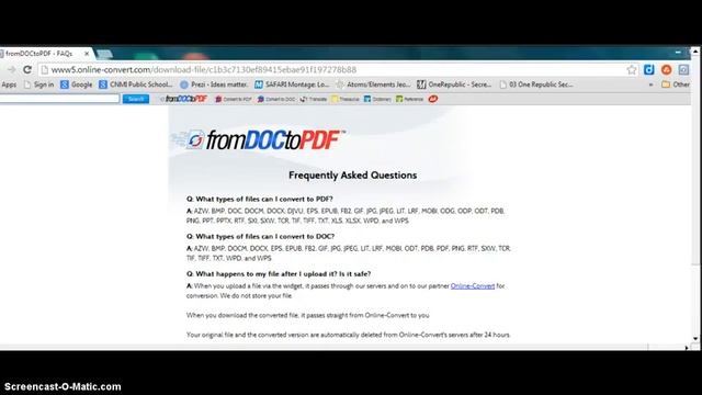 Convert DOC to PDF смотреть онлайн