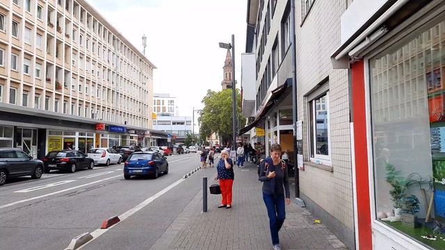 🇩🇪 Ludwigshafen Germany | Walking Tour Germany | Ludwigshafen Am Rhein смотреть онлайн