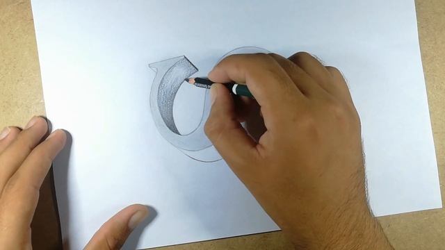 Draw a 3d letter S on Paper | How to draw a 3D Letter | 3D Trick art on paper | Calligraphy Skills смотреть онлайн