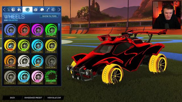 *NEW* PAINTED OEM: INFINITE WHEELS IN ROCKET LEAGUE!