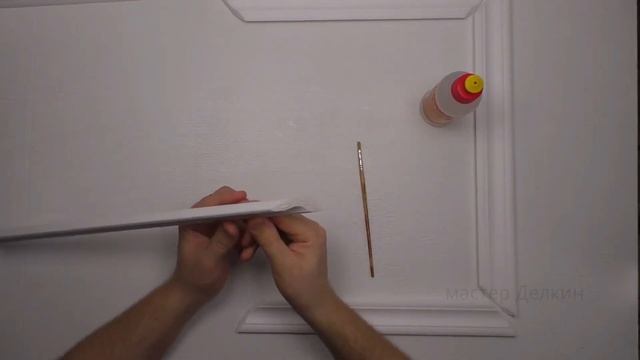 Как сделать рамку для картины из потолочного плинтуса (багет) смотреть онлайн