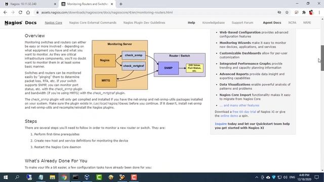 How to monitor routers and switches using Nagios Core смотреть онлайн