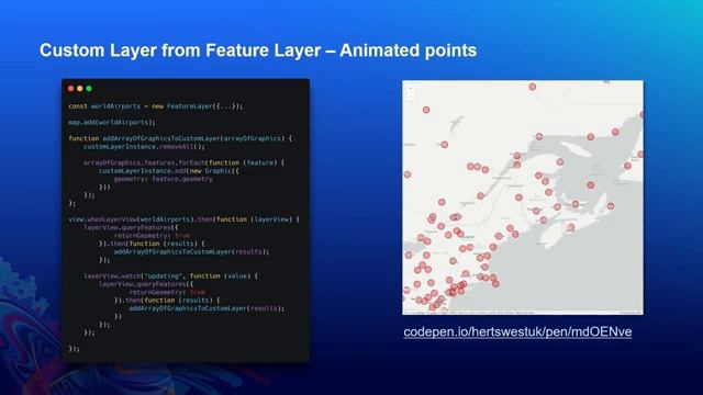 ArcGIS API for JavaScript: Creating Custom Layers and Layer Views смотреть онлайн
