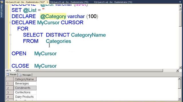 SQL Server Management Studio, Четвертый Урок. Подробное обучение.
