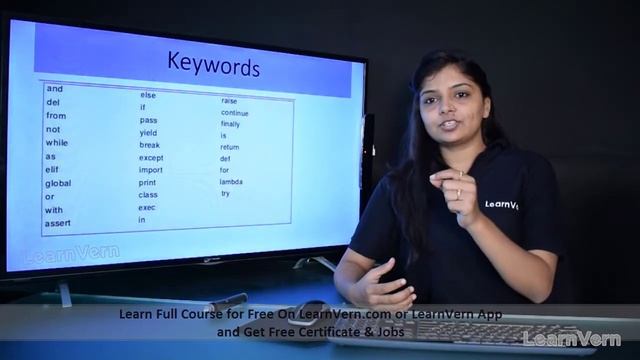 Which Are The Keywords In Python Programming | Video Tutorial in Hindi | LearnVern смотреть онлайн