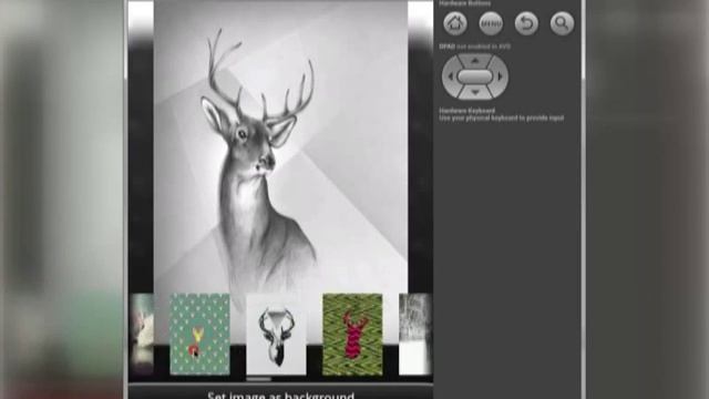 Hipster Deer Wallpaper смотреть онлайн