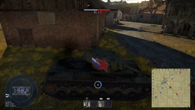 War Thunder-Realistic battles --T34-57;Kv1;T34 (russia) смотреть онлайн