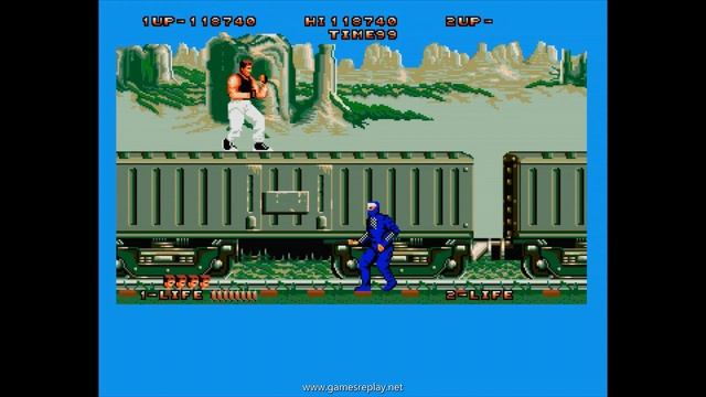 [Commodore Amiga] - Bad Dudes VS Dragonninja - FULL (cheat) смотреть онлайн