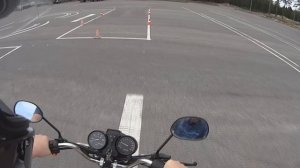 [Мото Блог] Экзамен на категорию "А". Объяснение упражнений.