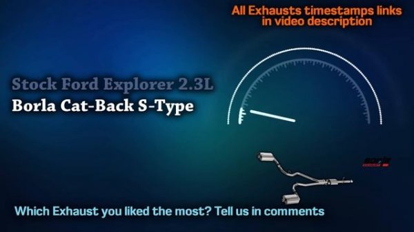 Ford Explorer Exhaust Sound 2.3L ? Stock,Turbo,Upgrade,Mods,Review,Modified,Borla,System+