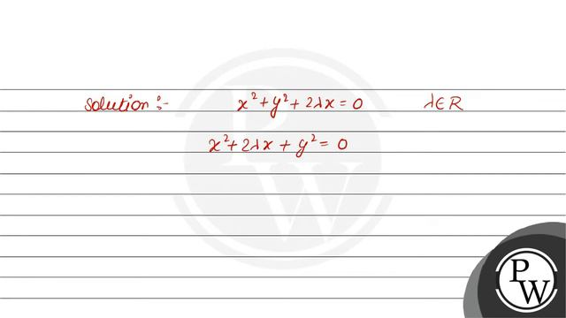 The circle \( x^{2}+y^{2}+2 \lambda x=0, \lambda \in R \), touches the parabola \( y^{2}=4 x \) ... смотреть онлайн