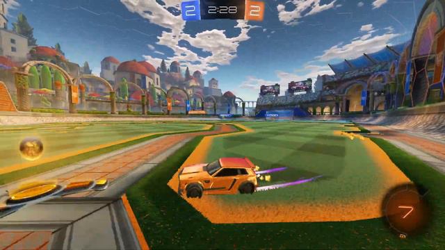 zen Ranked 2v2 PRO Replay #117 - Rocket League Replays смотреть онлайн