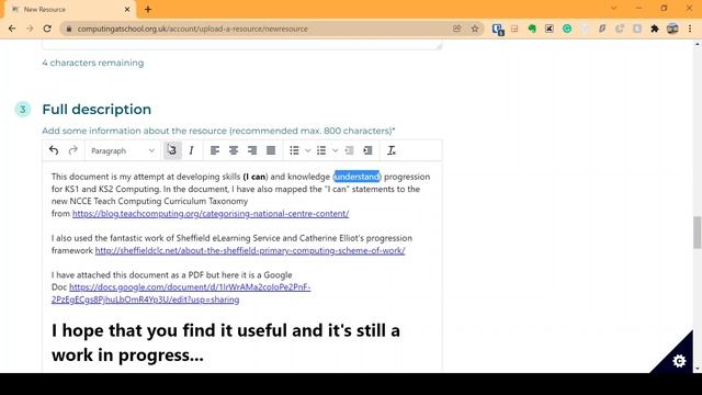 New Website Uploading A Resource смотреть онлайн