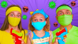 Песенка про Микробов! Что ты видишь? Майя и Маша | Детские песни