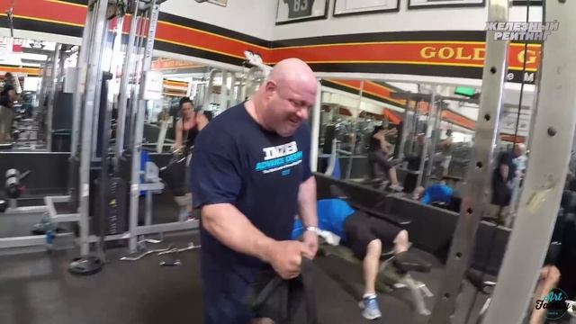 Как Денис Цыпленков Скотта Мендельсона армрестлингу учил! смотреть онлайн