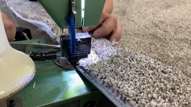 Обработка края коврового покрытия тесьмой смотреть онлайн