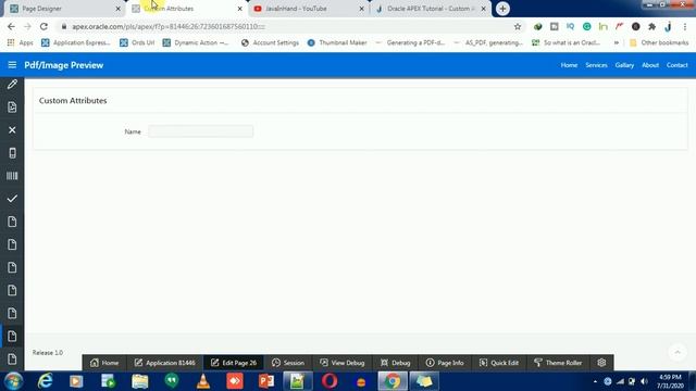 Oracle APEX Tutorial(61)-Custom Attributes in Oracle APEX | Javainhand смотреть онлайн