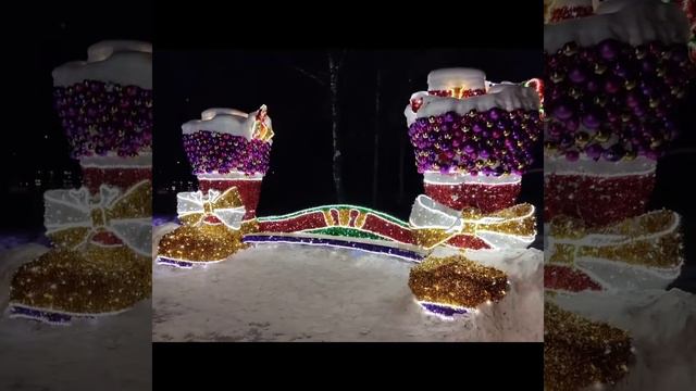 Прогулка лунной ночью в январе. Januarspaziergang im Mondlicht. смотреть онлайн