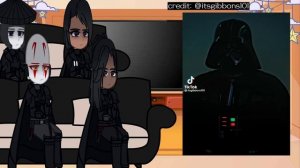 The Inquisitors react to Darth Vader/Anakin Skywalker ||STAR WARS|| [2/?]