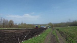 КПС-4 Прицепной культиватор переделанный в навесной на МТЗ 80 весенняя культивация 2020