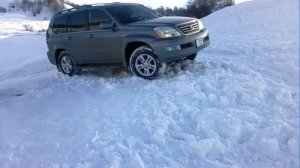 Lexus / Лексус GX 470 in Snow 2014