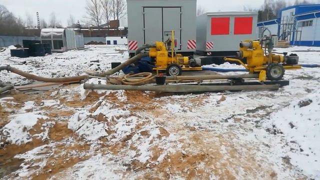 Система иглофильтрового водопонижения - RentaPump.ru