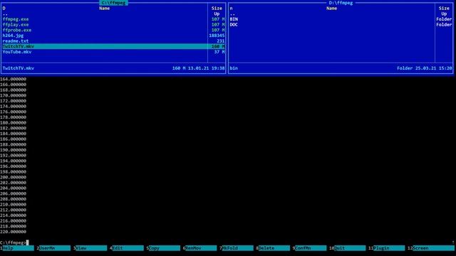 Как правильно разрезать видео ffmpeg смотреть онлайн