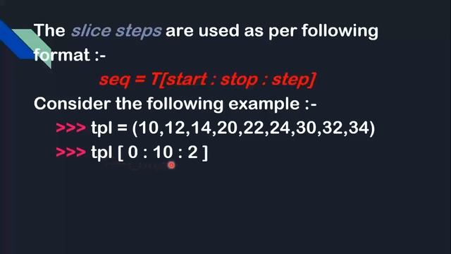 Python Tuple | Tuple Slicing in Python | Tuple in Python | Tuple Slicing | Slicing of Tuple | Hindi смотреть онлайн