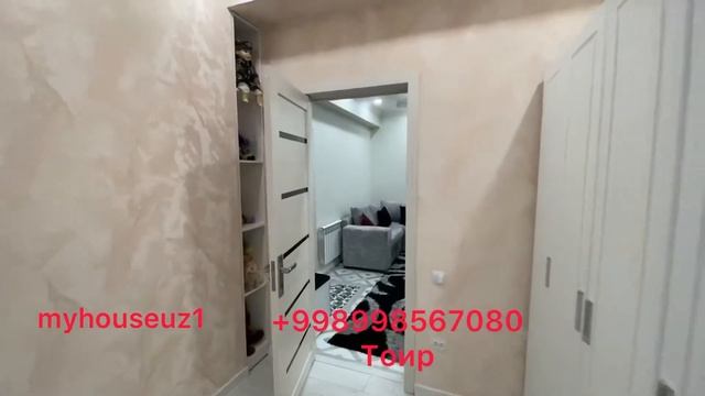 105.000$ Новостройка 3/6/8 82 кв.м с мебелью и техникой #myhouseuz1 смотреть онлайн
