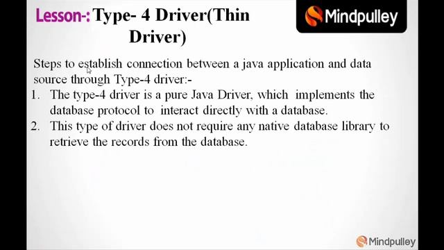 057 Type 4 driver - Advance Java Beginners to Expert смотреть онлайн