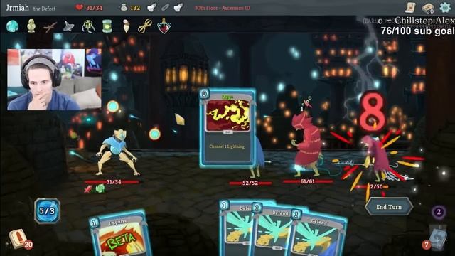 Slay The Spire - 3rd Character 0 Cost Meteor Strike! Insane Relics! | Ascension 10 смотреть онлайн