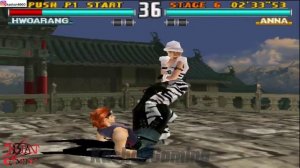 [TAS] Anna With King's Moves Gameplay - Tekken 3 (Remake)