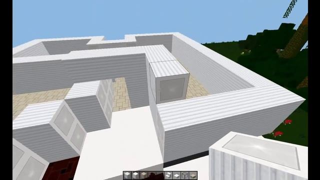 Как построить красивый дом в Minecraft #1 [Кварцевый дом Part 2] смотреть онлайн